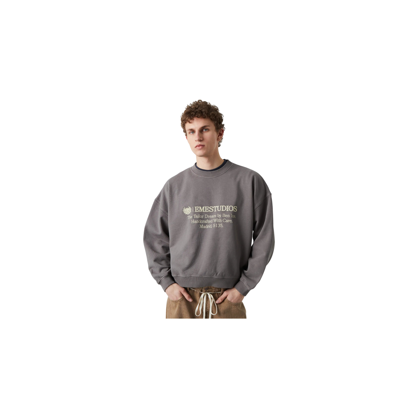 Eme Studios Institution Laurel Oversized Crewneck
