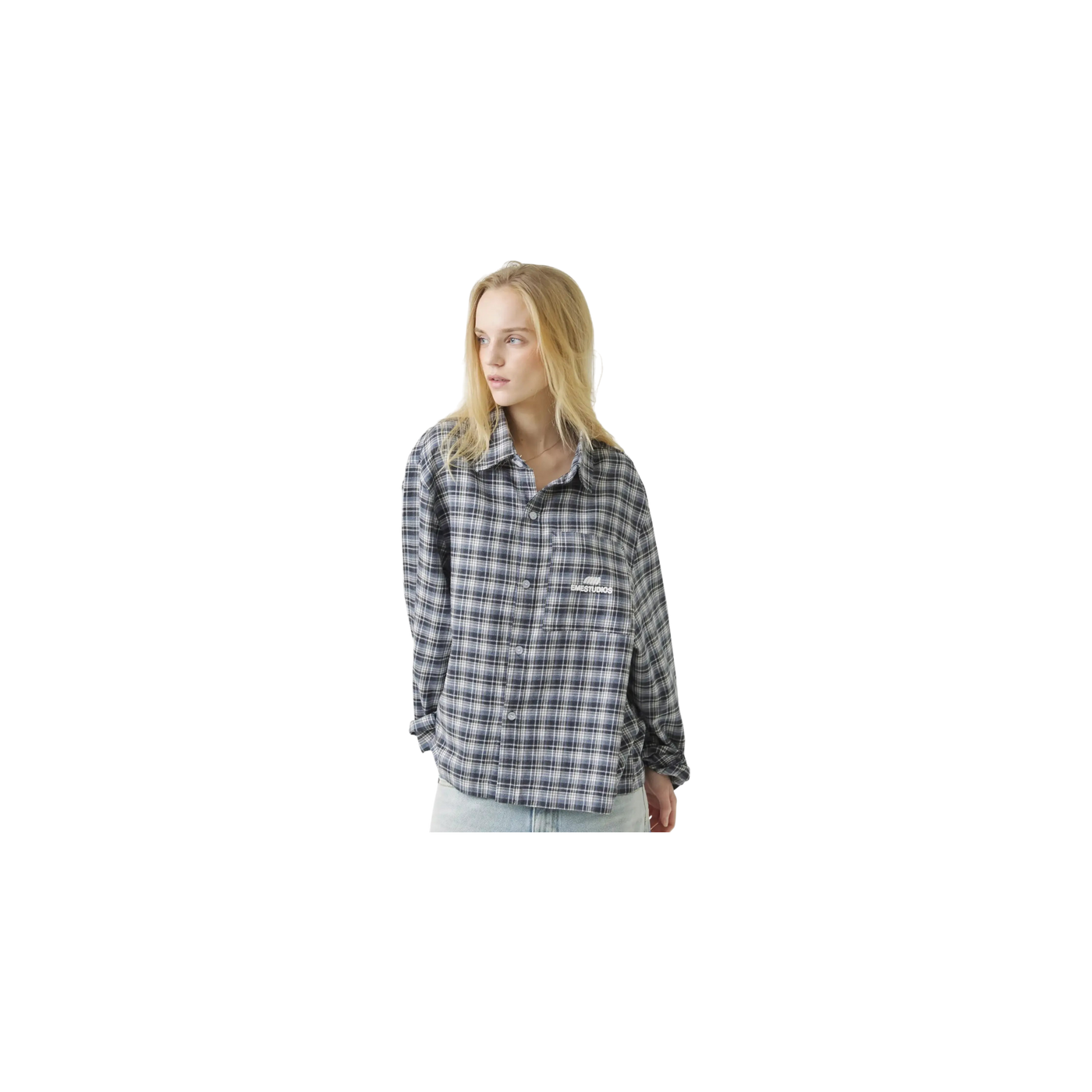 Eme Studios Ivy Navy Boxy Shirt