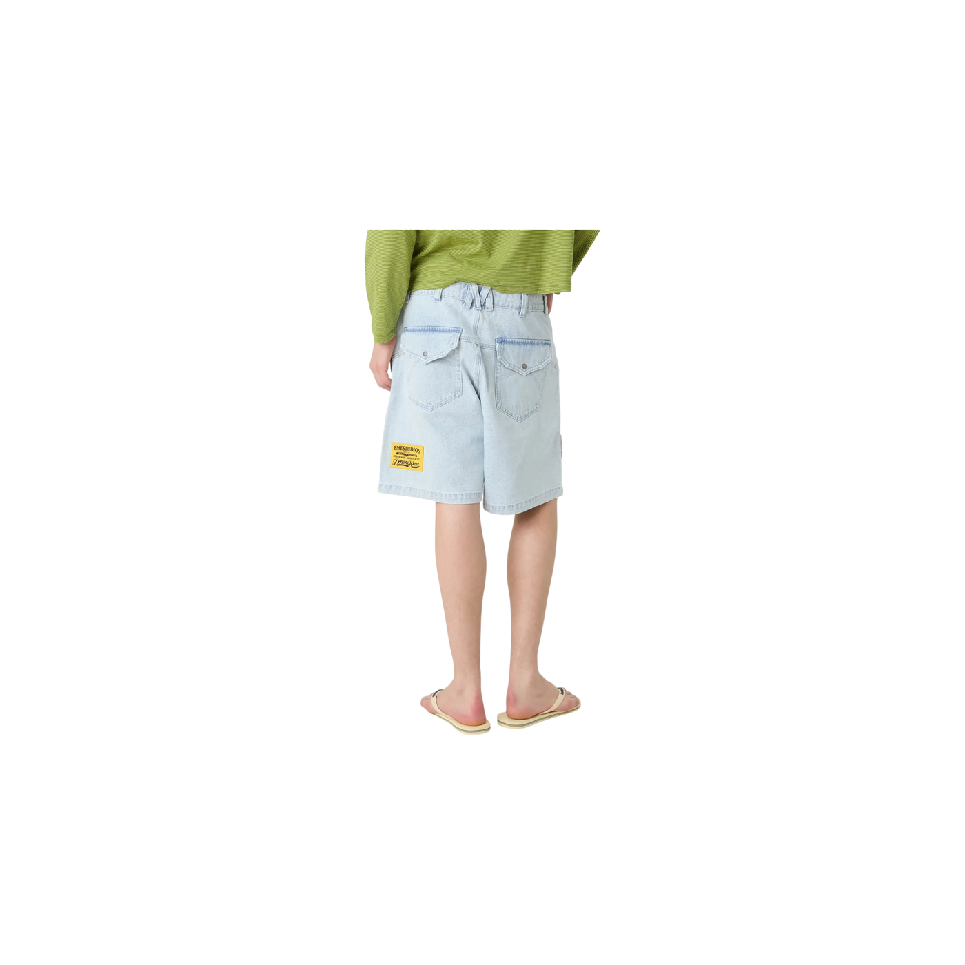 Eme Studios Jacker Blue Denim Shorts