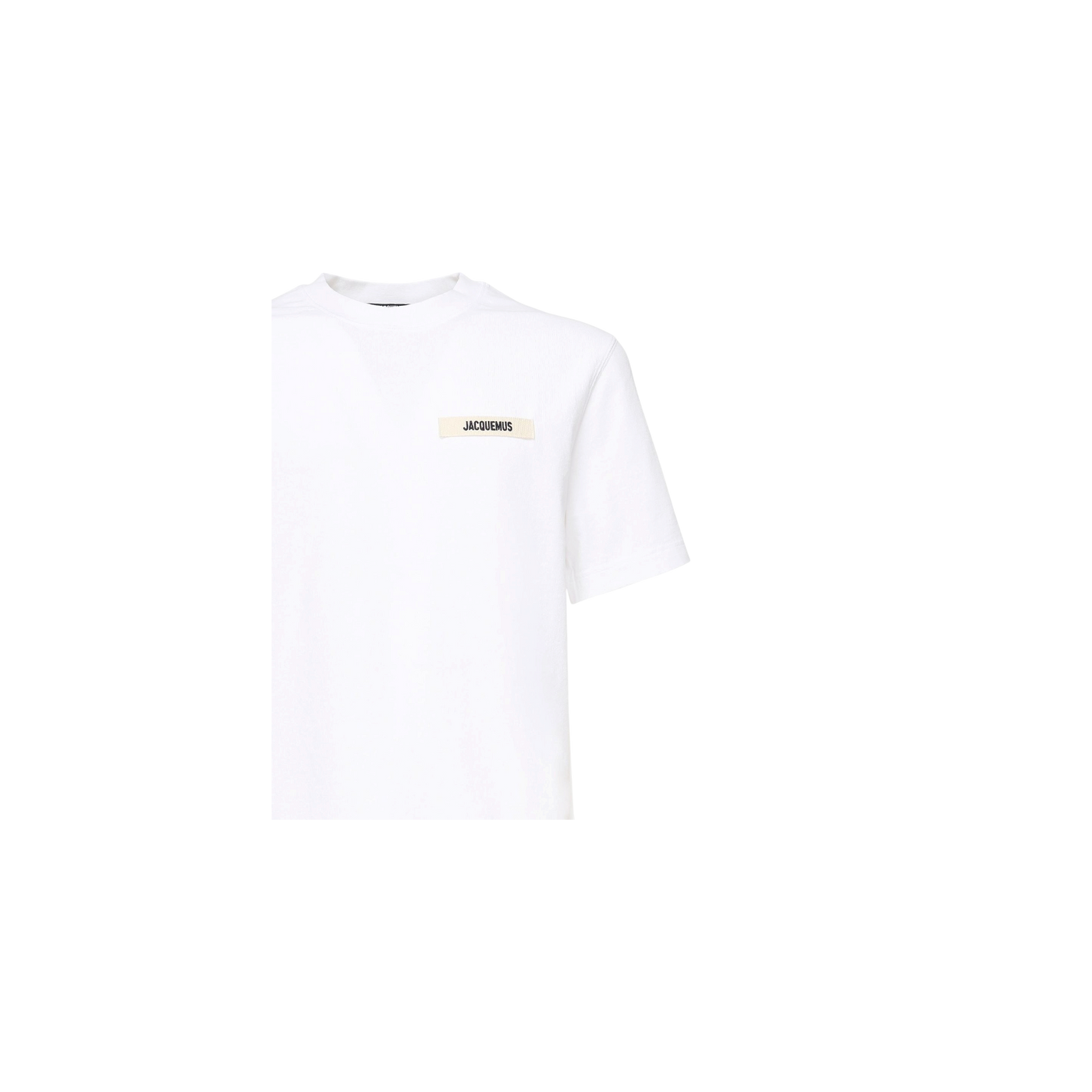 Jacquemus Logo Patch Crewneck T-Shirt