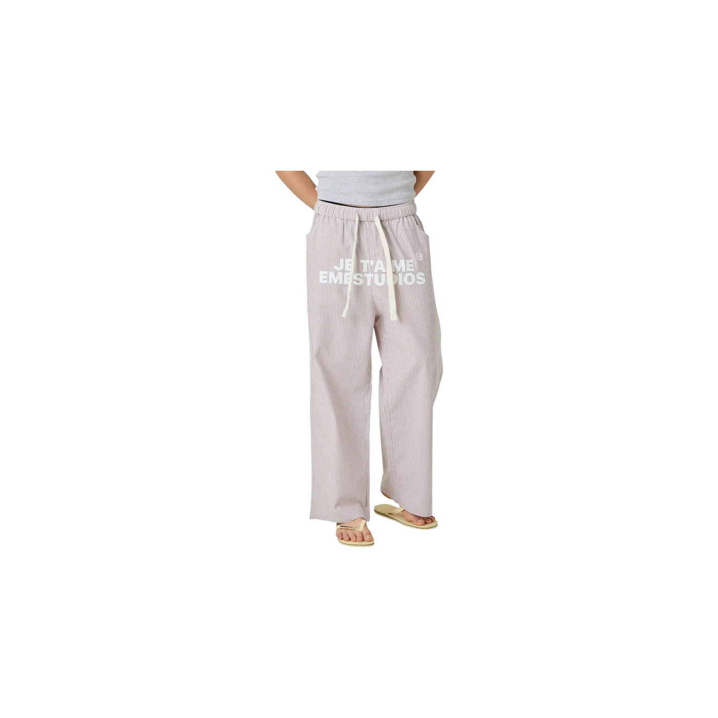 Eme Studios Jammies Je T'aime Lollipop Stripped CLP