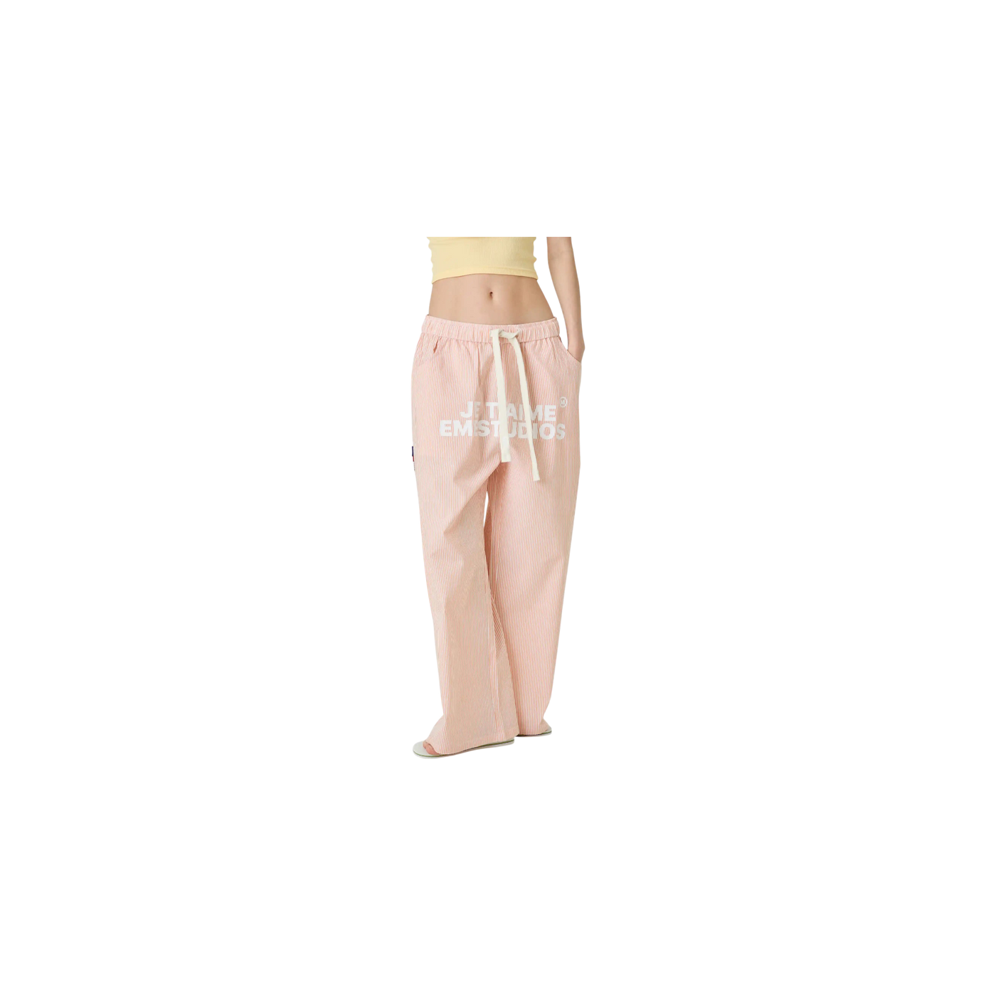 Eme Studios Jammies Je T'aime Orange Stripped CLP