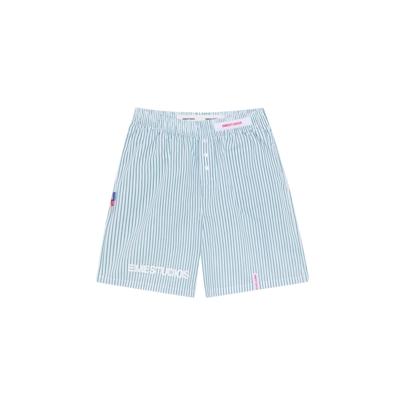 Eme Studios Jammies LS Green Striped