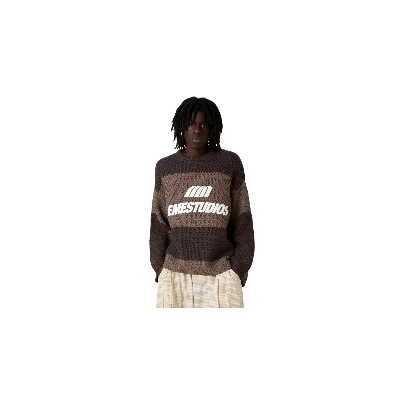 Eme Studios Layr Fawn Knit Sweater