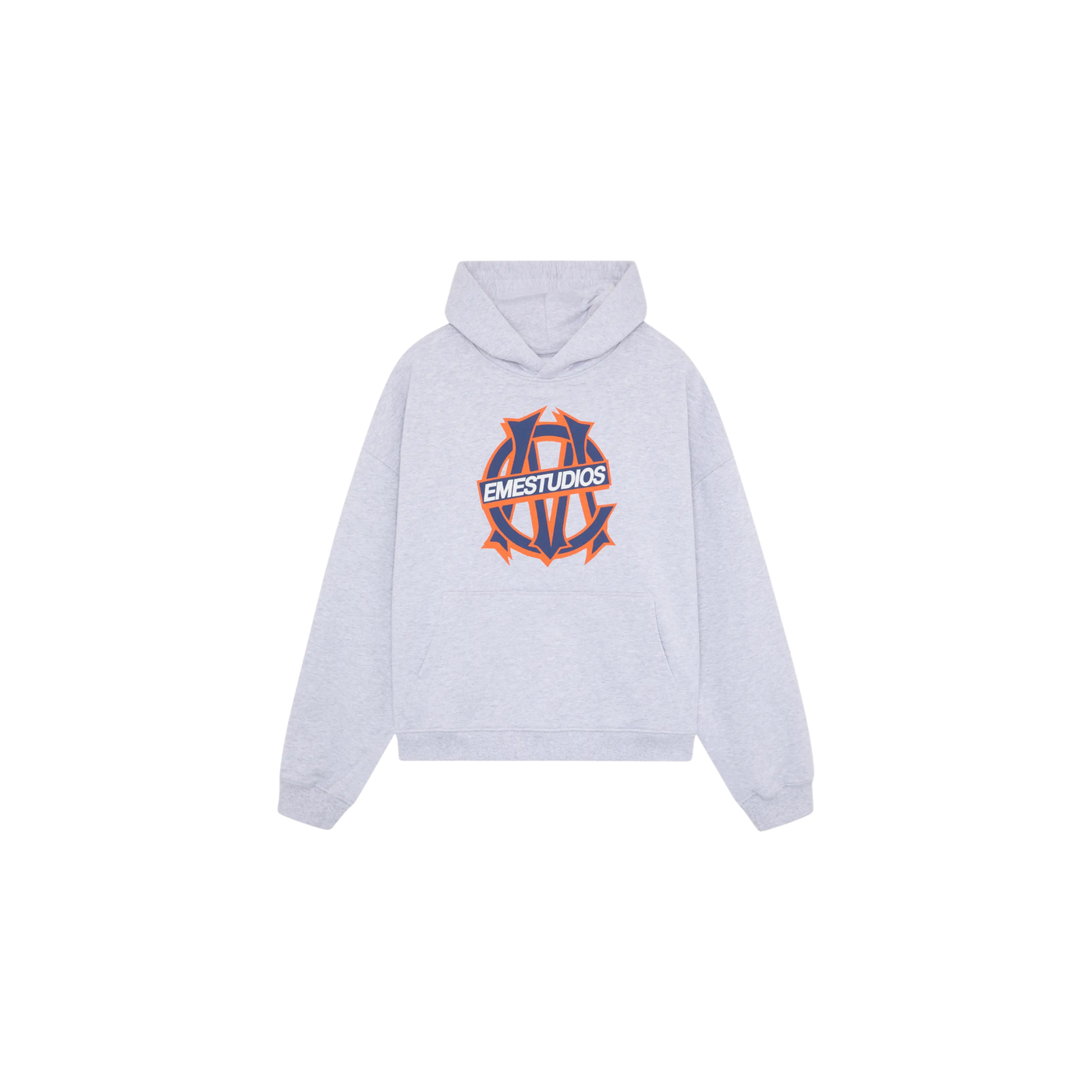 Eme Studios Le Panier Heather Grey Oversized Hoodie