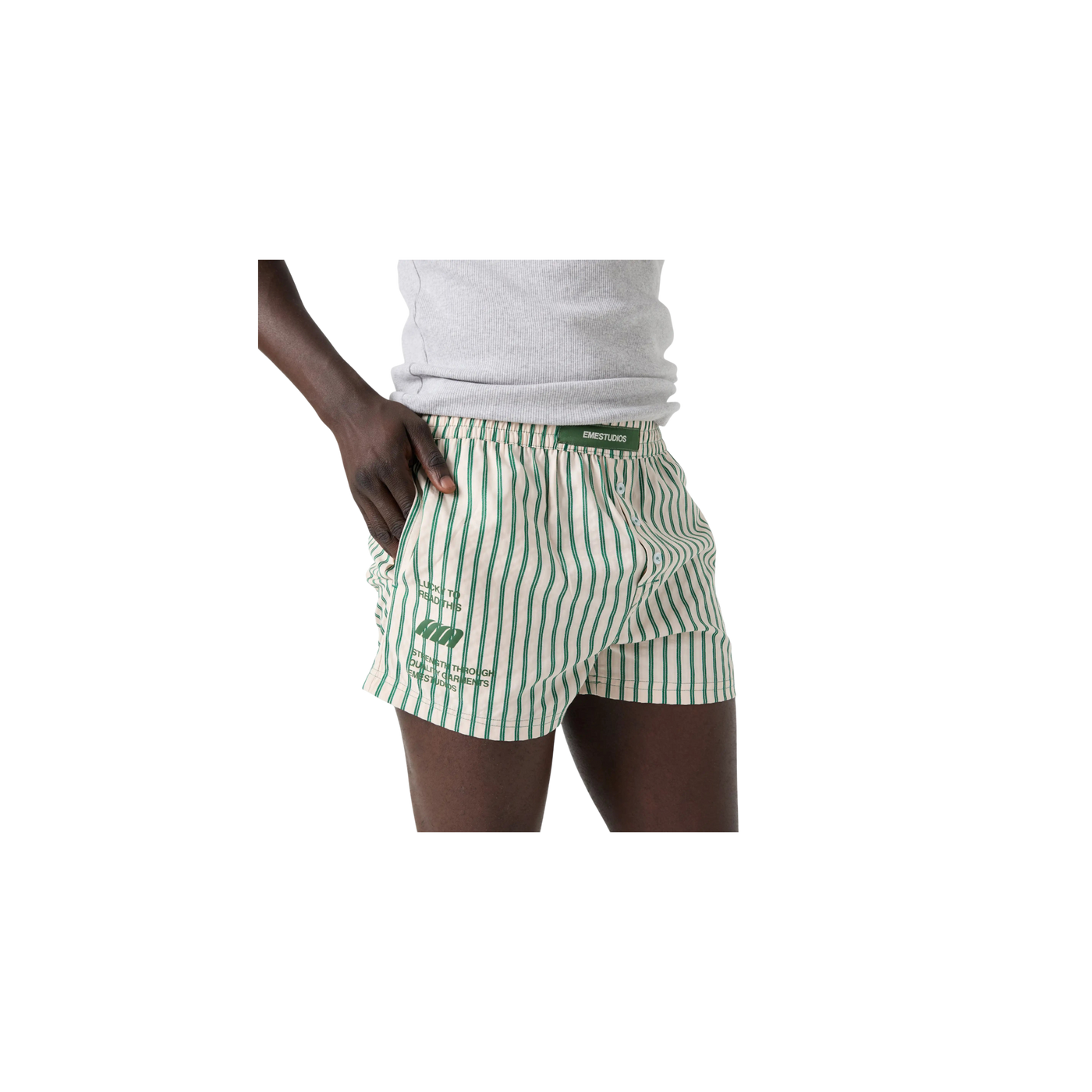 Eme Studios Lucky Striped Ocean Drift Boxers