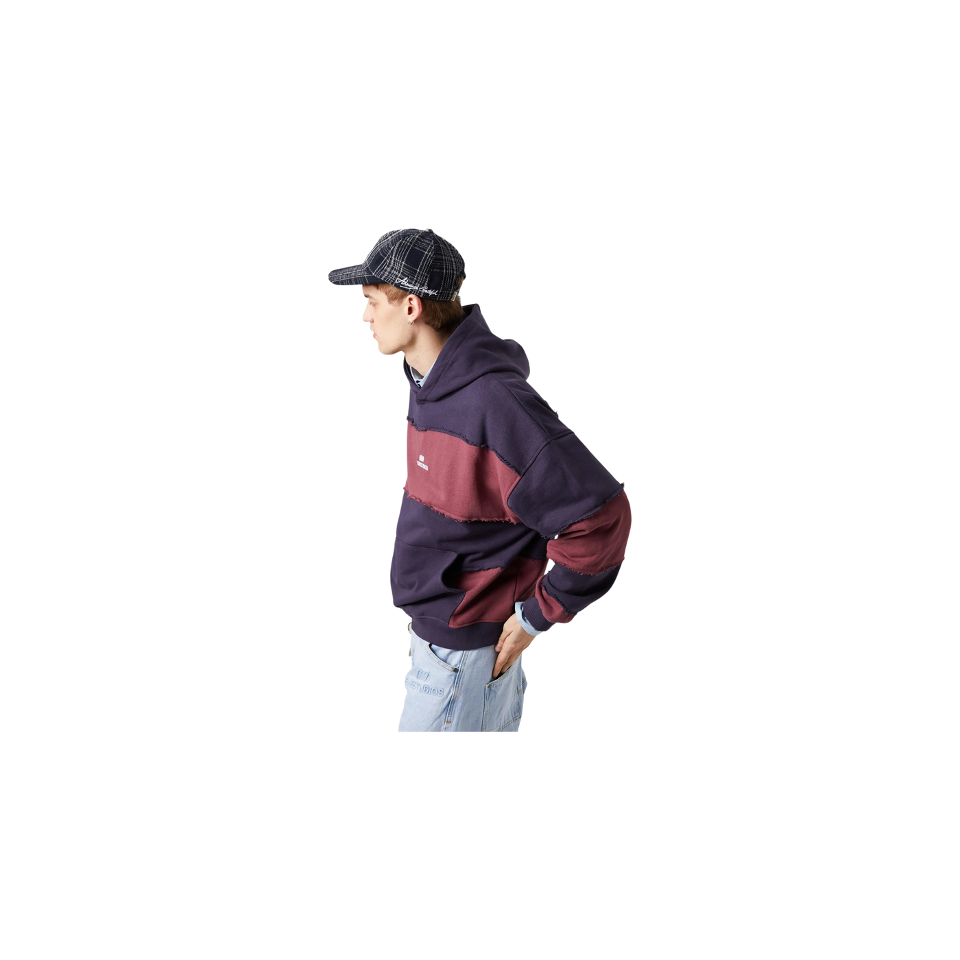 Eme Studios M Stripes Oversized Hoodie
