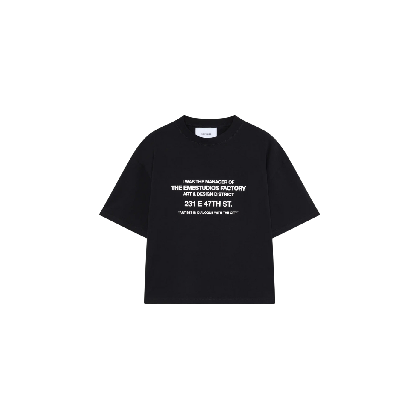 Eme Studios Manage Shadow Oversized T-Shirt