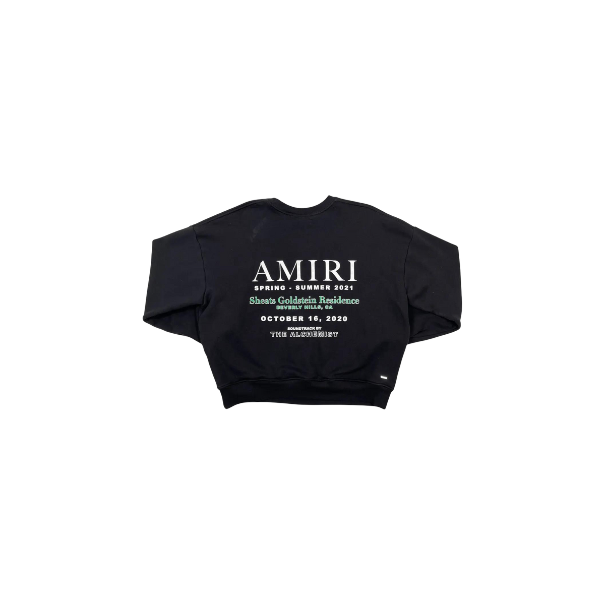 Buzo Amiri Goldstein Residence Sample Sweatshirt