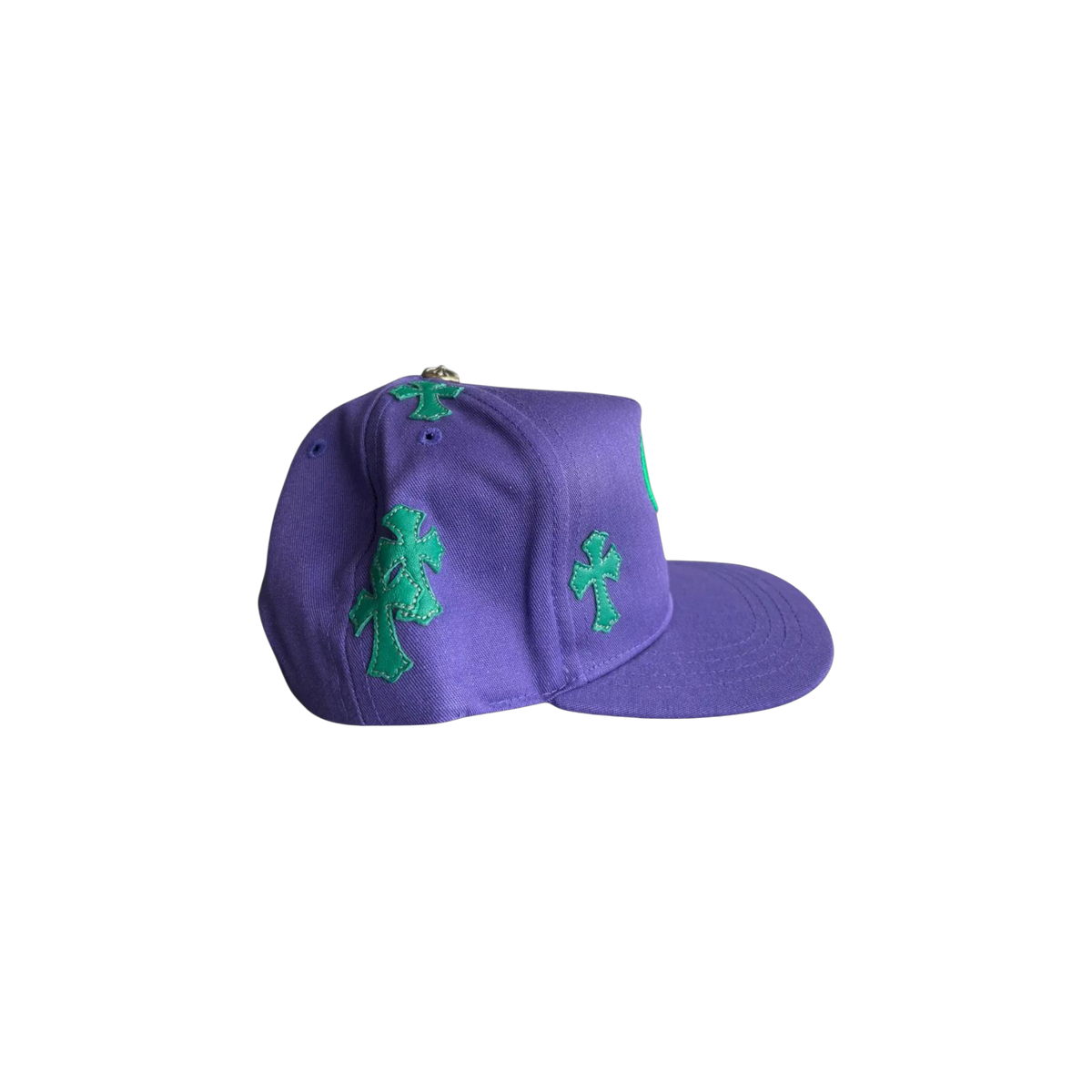 Gorra Chrome Hearts Purple & Green Cross Patch Hat