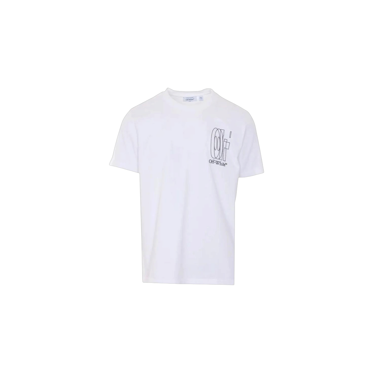 Remera Off-White White Big Double Arrow Slim
