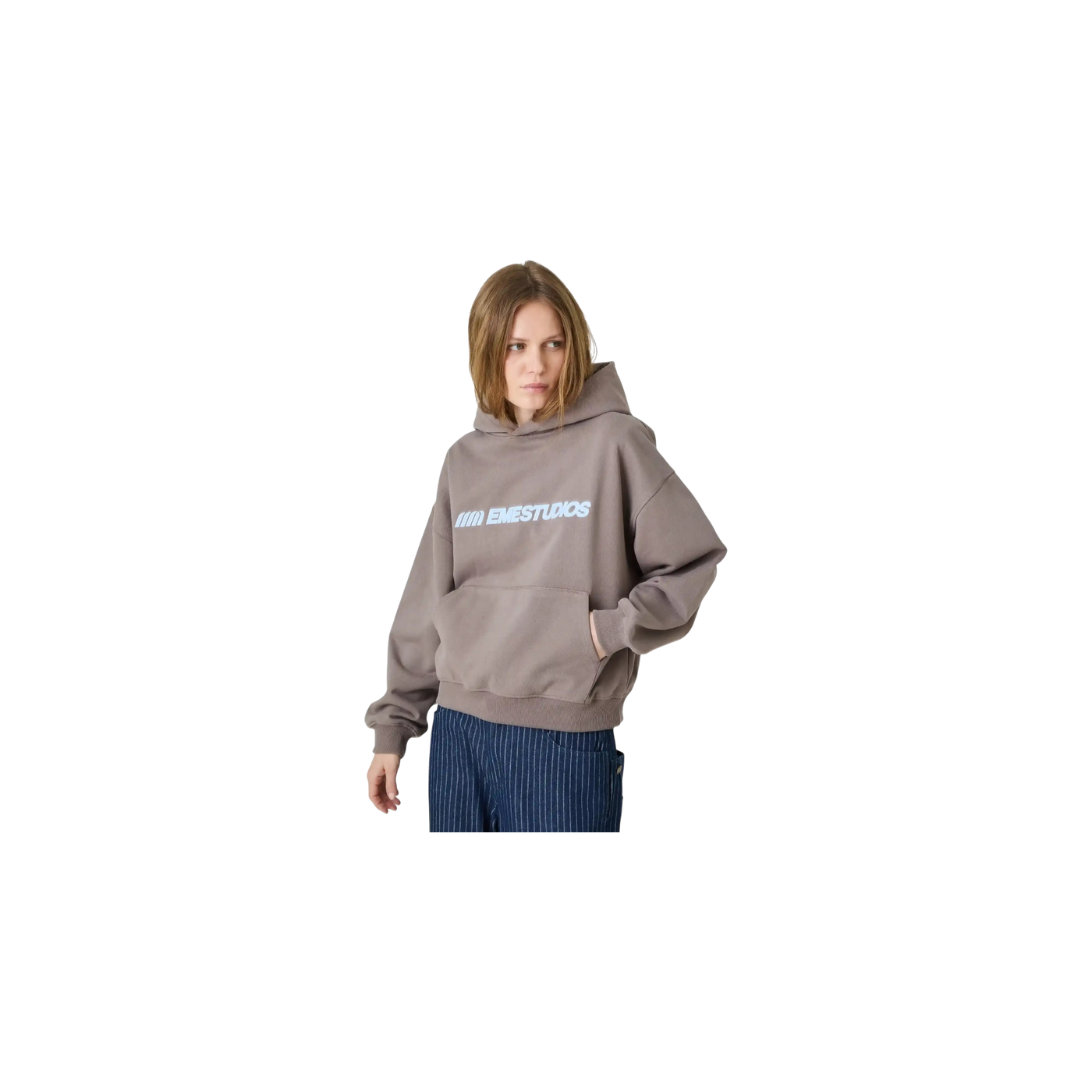 Eme Studios Metro Choco Oversized Hoodie