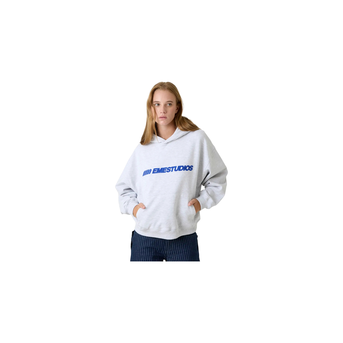 Eme Studios Metro Heather Grey Oversized Hoodie