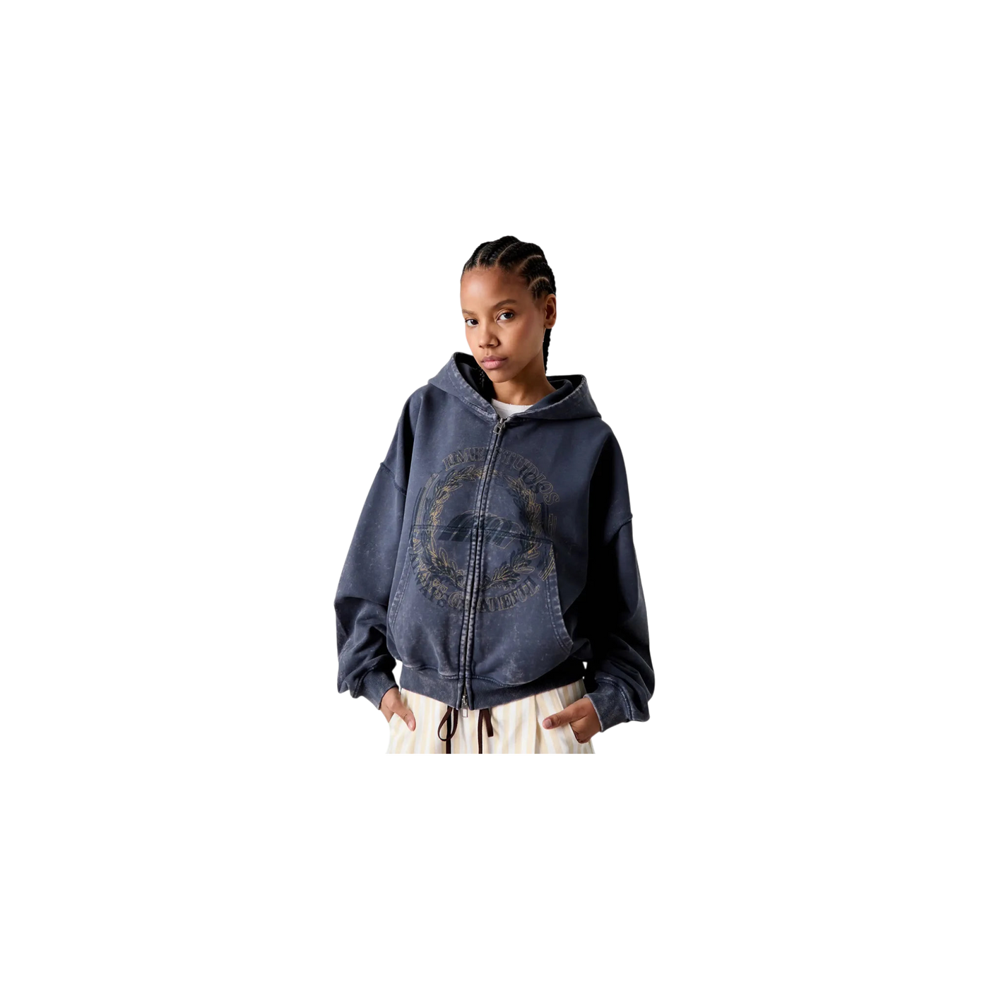 Eme Studios Min Ombre Blue Full Zip