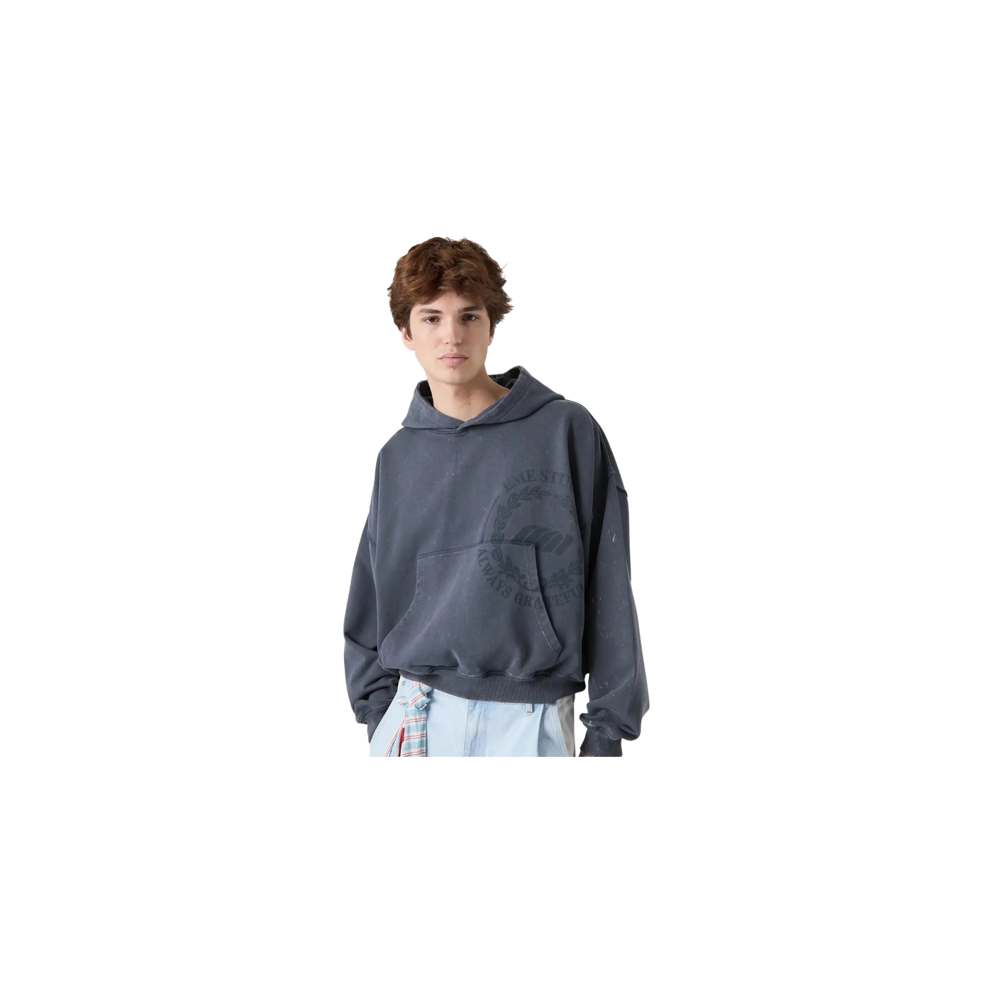 Eme Studios Min Ombre Blued Oversized Hoodie