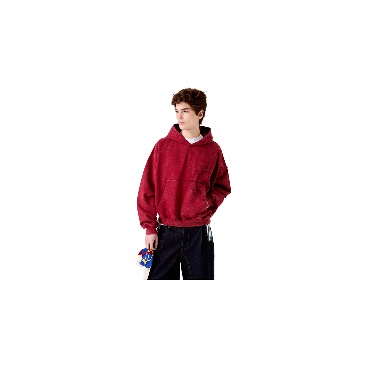 Eme Studios Min Pomegranate Oversized Hoodie