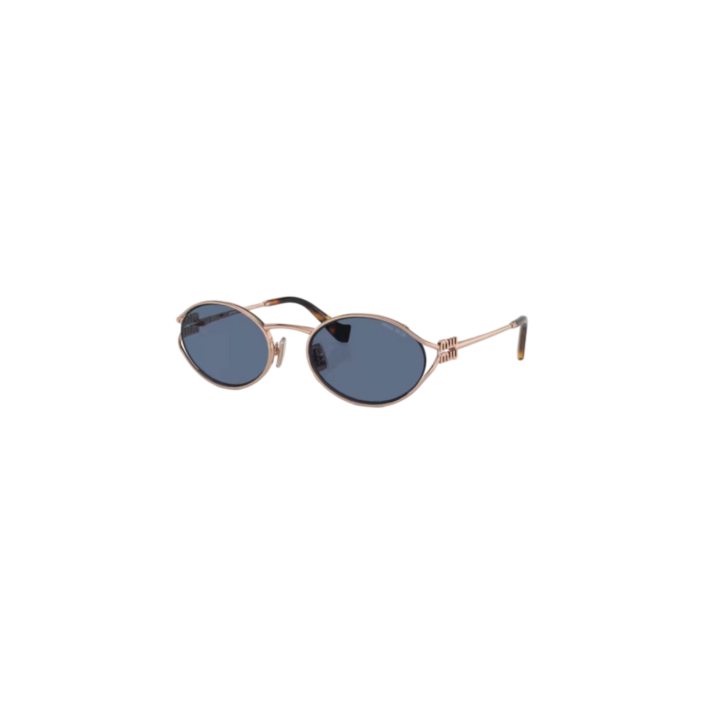 Miu Miu Eyewear Oval Frame Full Rim Sunglasses