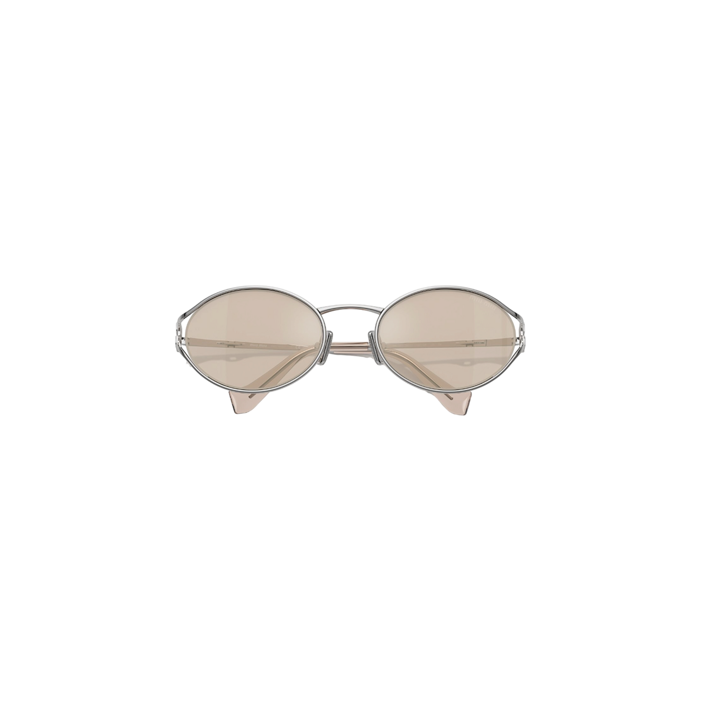 Miu Miu Eyewear Oval Frame Full Rim Sunglasses