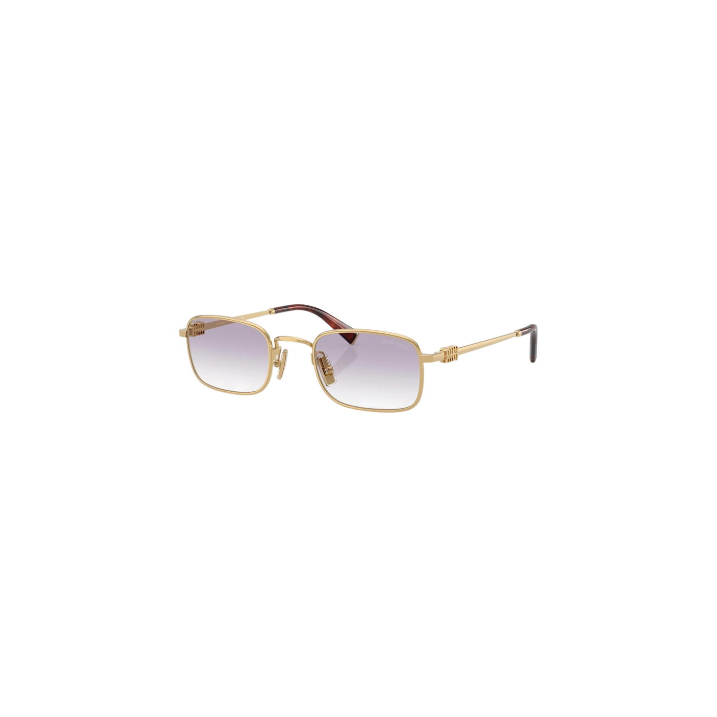 Miu Miu Eyewear Rectangular Frame Full Rim Sunglasses