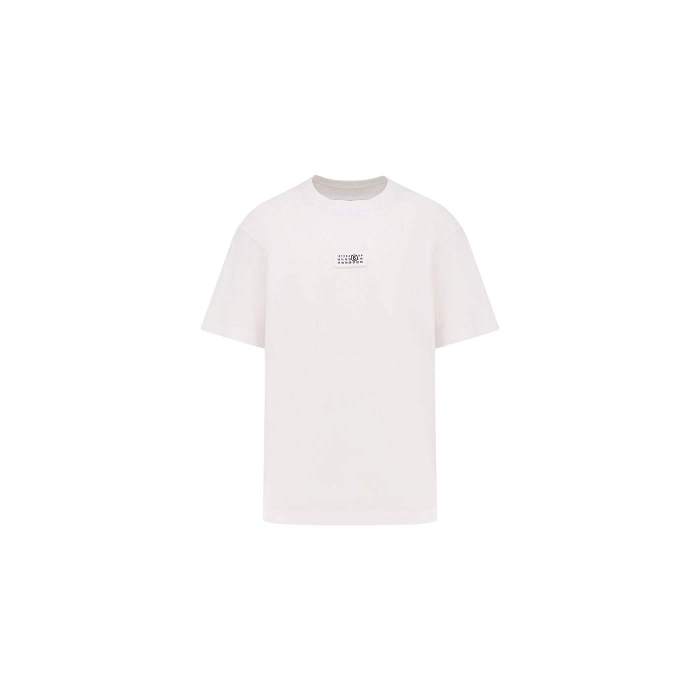 MM6 Maison Margiela Logo Patch Crewneck T-Shirt