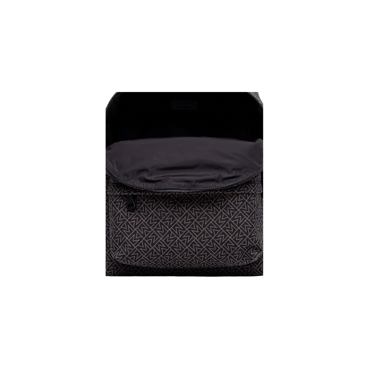 Moncler Two Way Zipped Monogram Printed Backpack