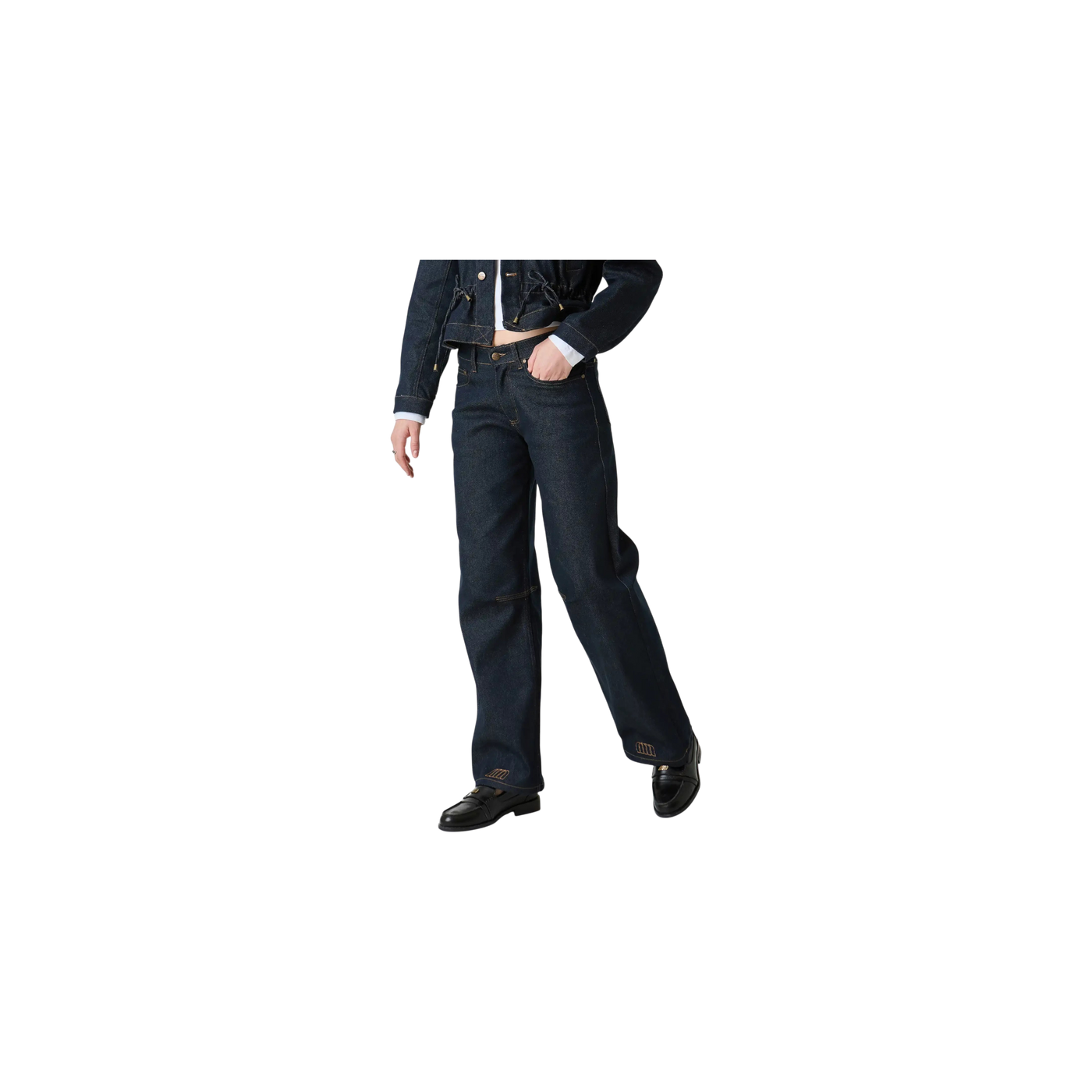 Eme Studios Moss Raw Denim Pants