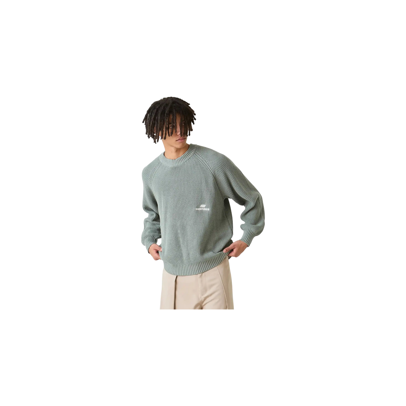 Eme Studios Nela Grey Knit Sweater