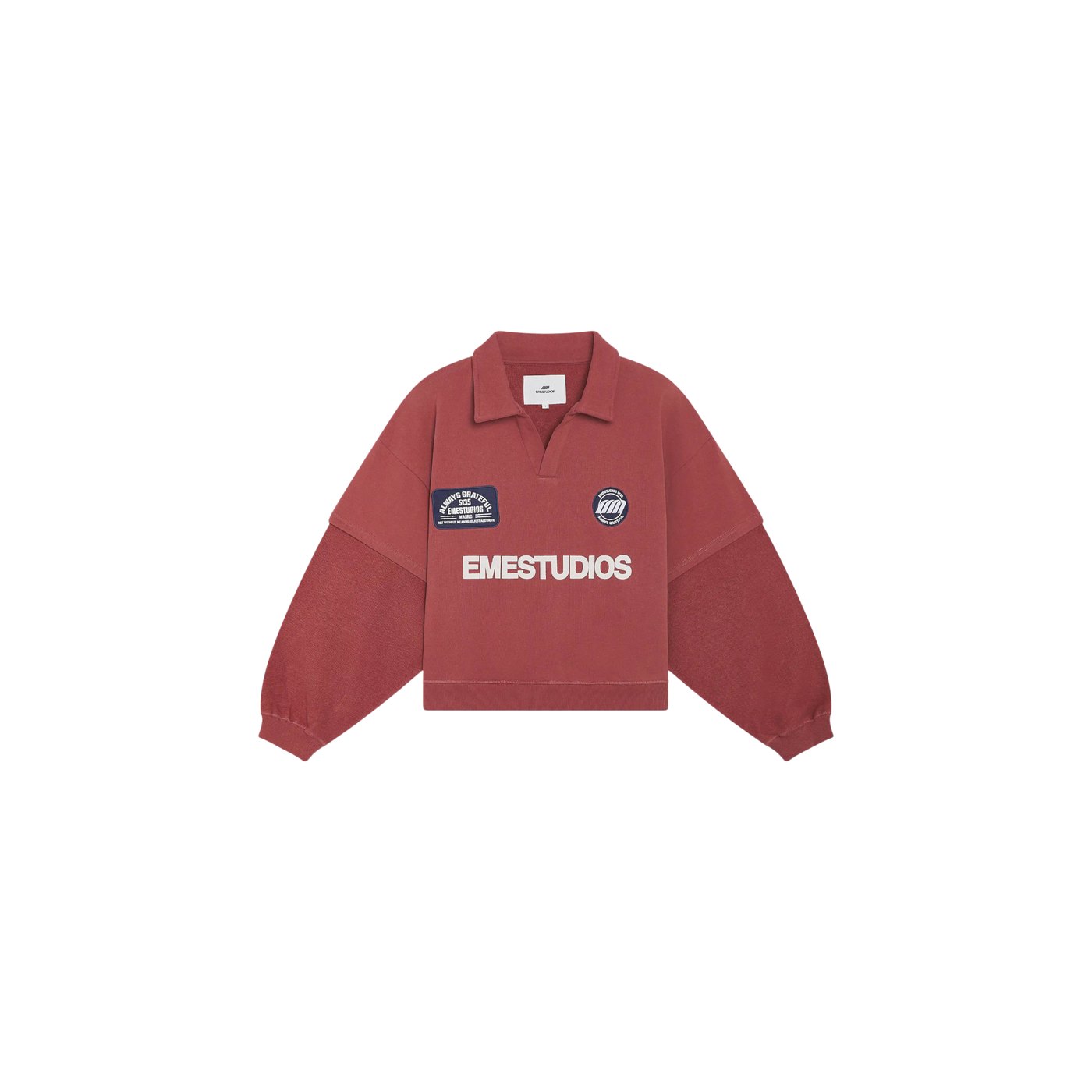 Eme Studios O´connor Marsala Polo Crewneck