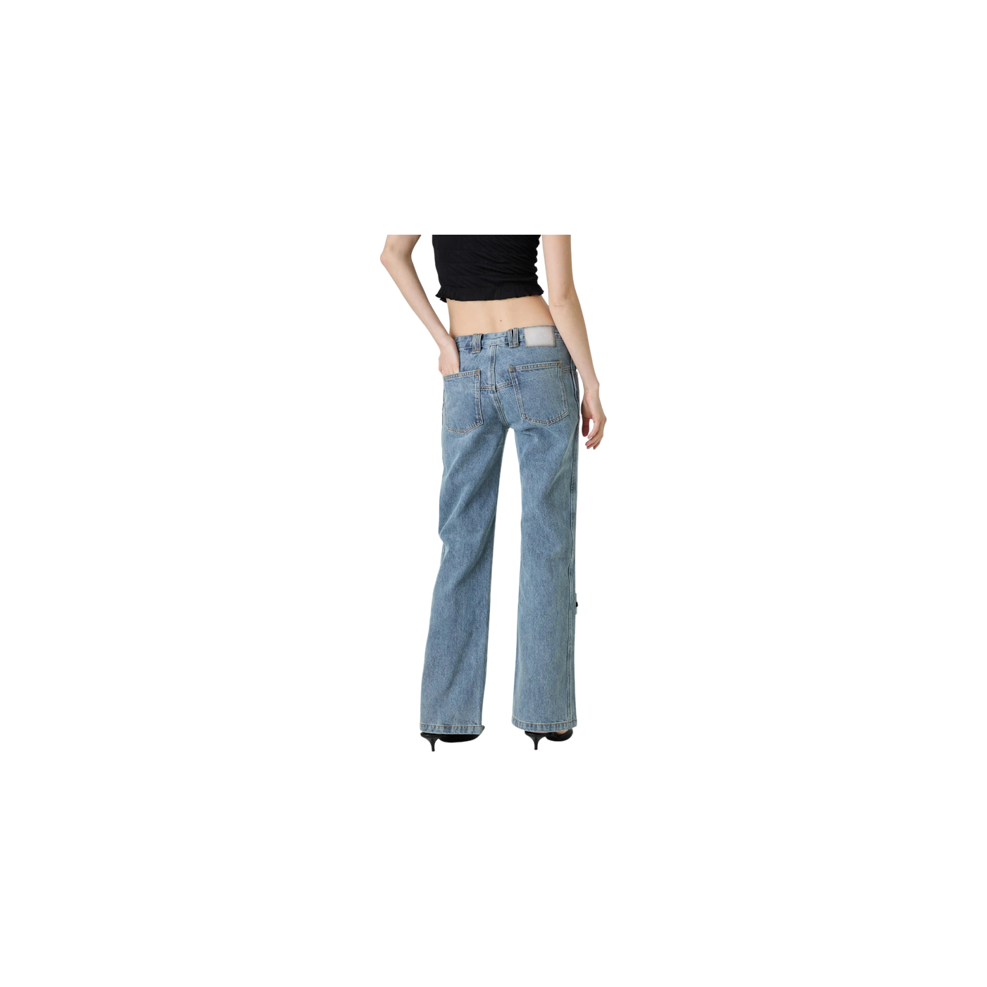 Eme Studios O2 Flare Vintage Grey Pants