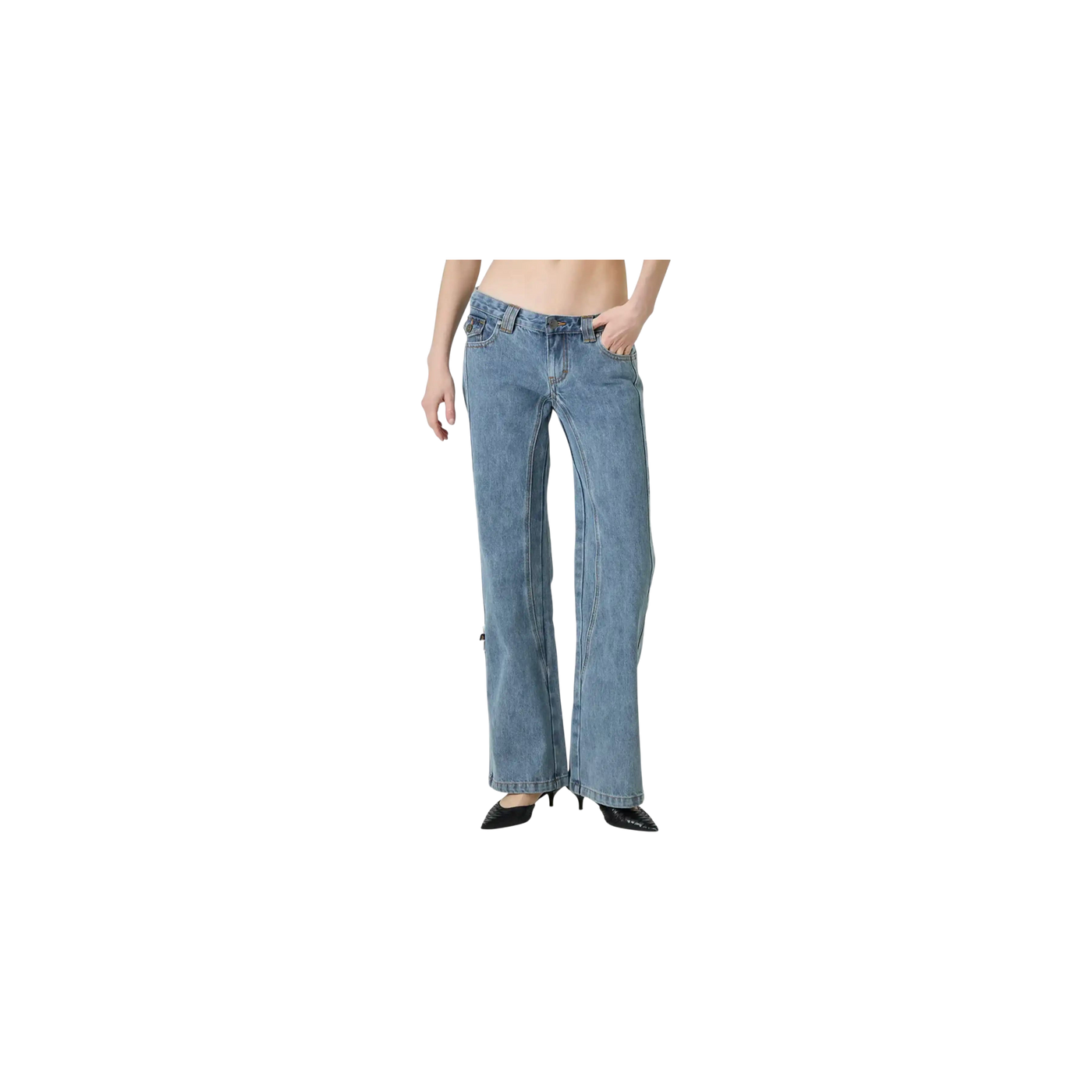 Eme Studios O2 Flare Vintage Grey Pants