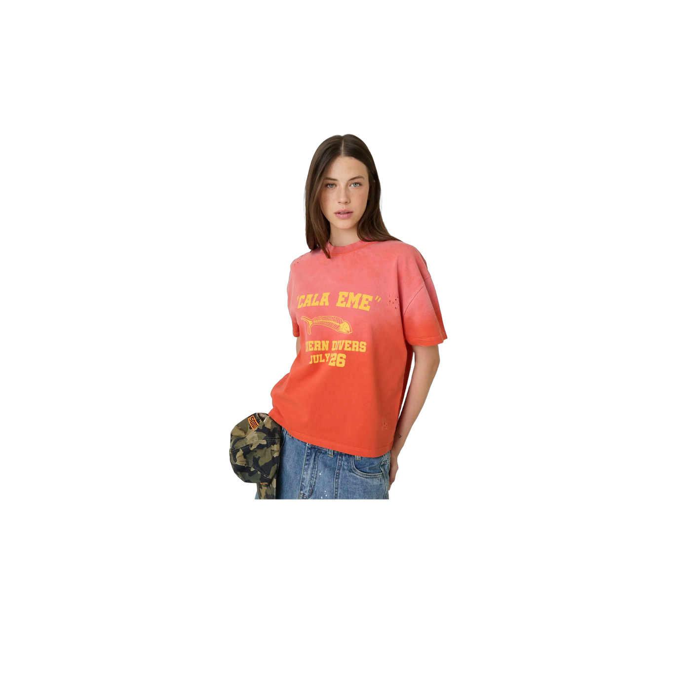 Eme Studios Ocean Club Pomelo Oversized T-Shirt