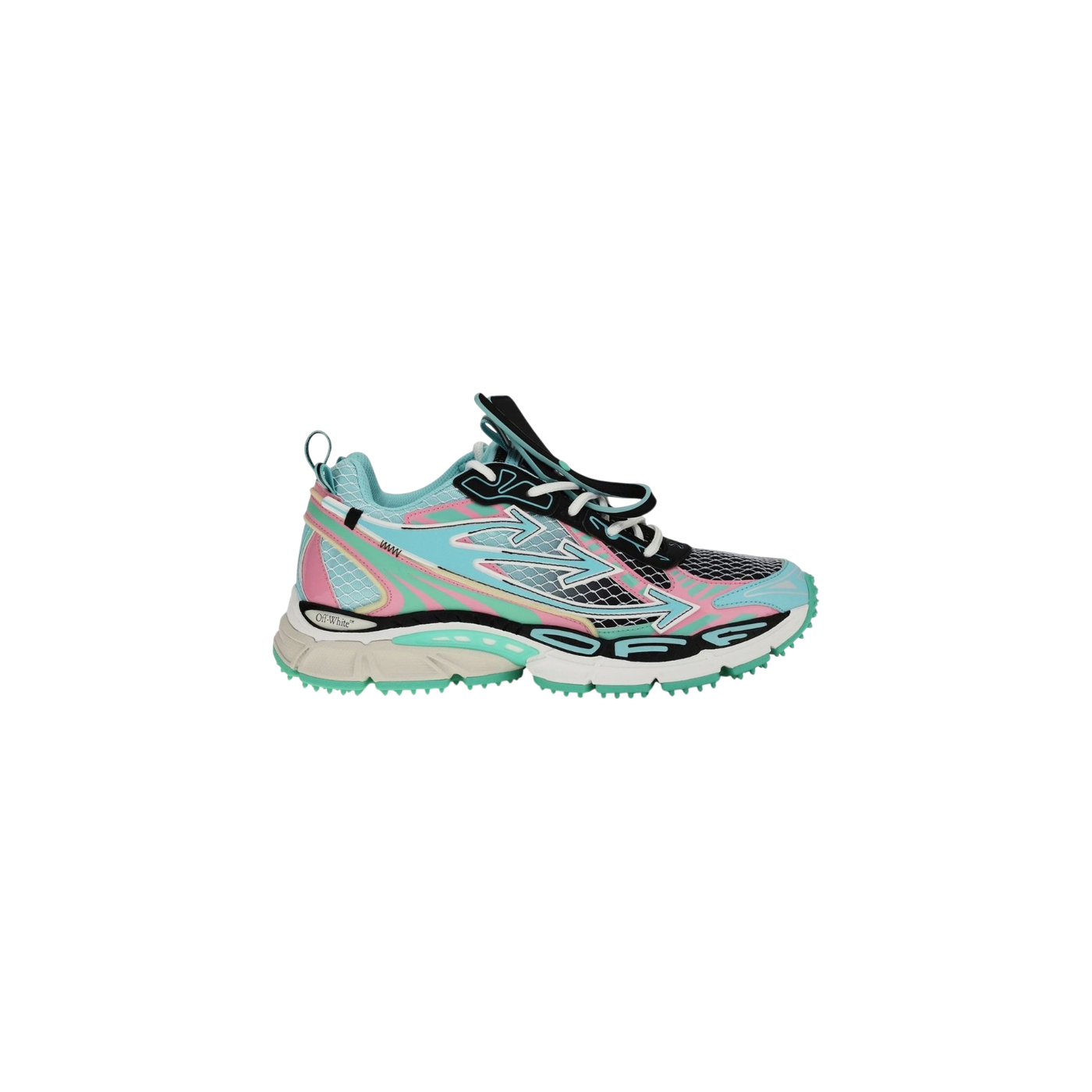 Off-White Be Right Back Fishnet Lace-Up