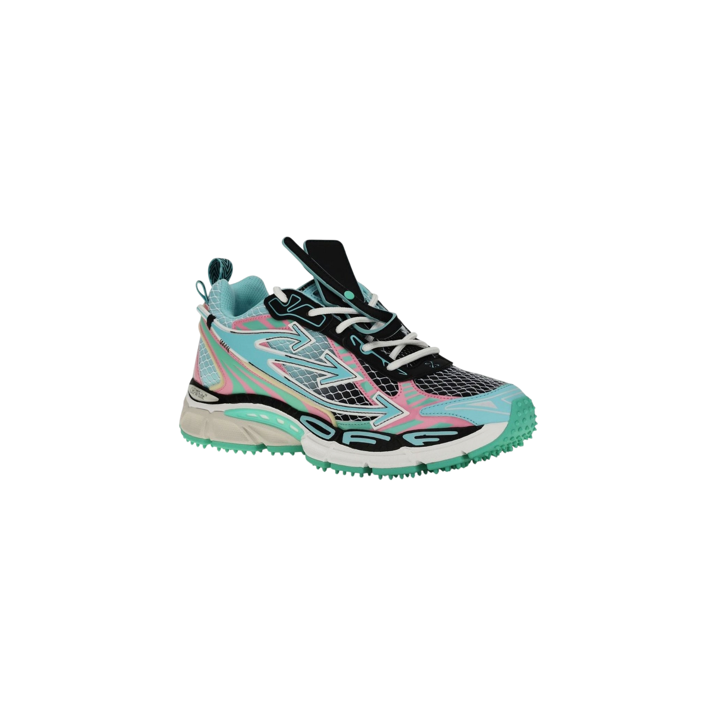 Off-White Be Right Back Fishnet Lace-Up