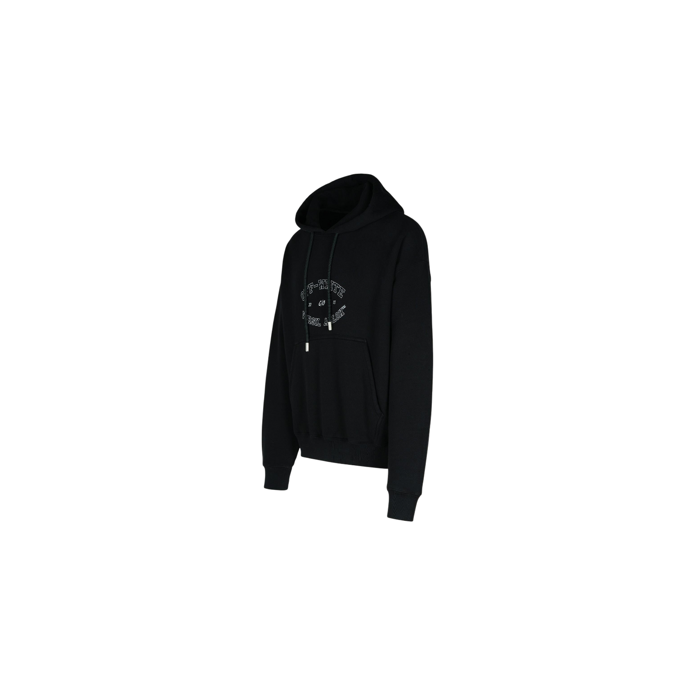 Off-White Logo Printed Drawstring Hoodie