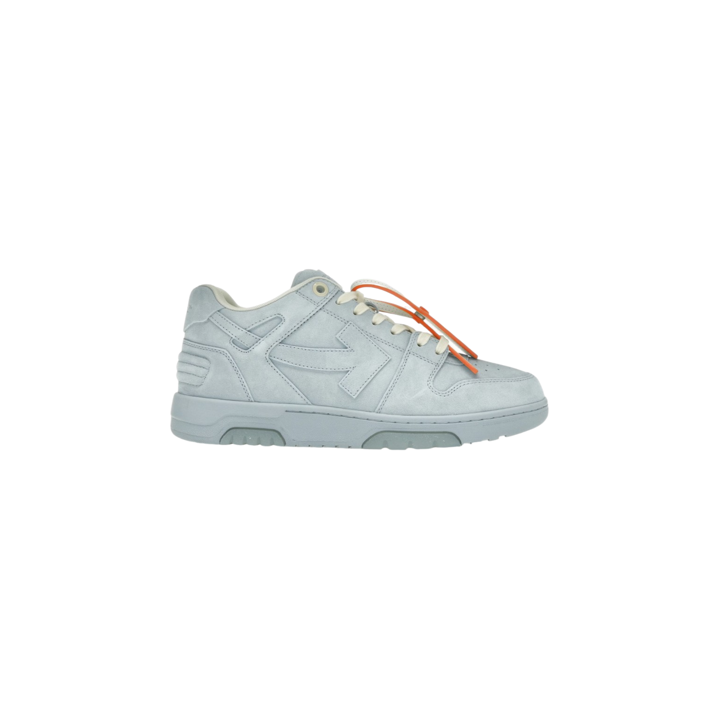 Off-White Out Of Office Suede Light Blue