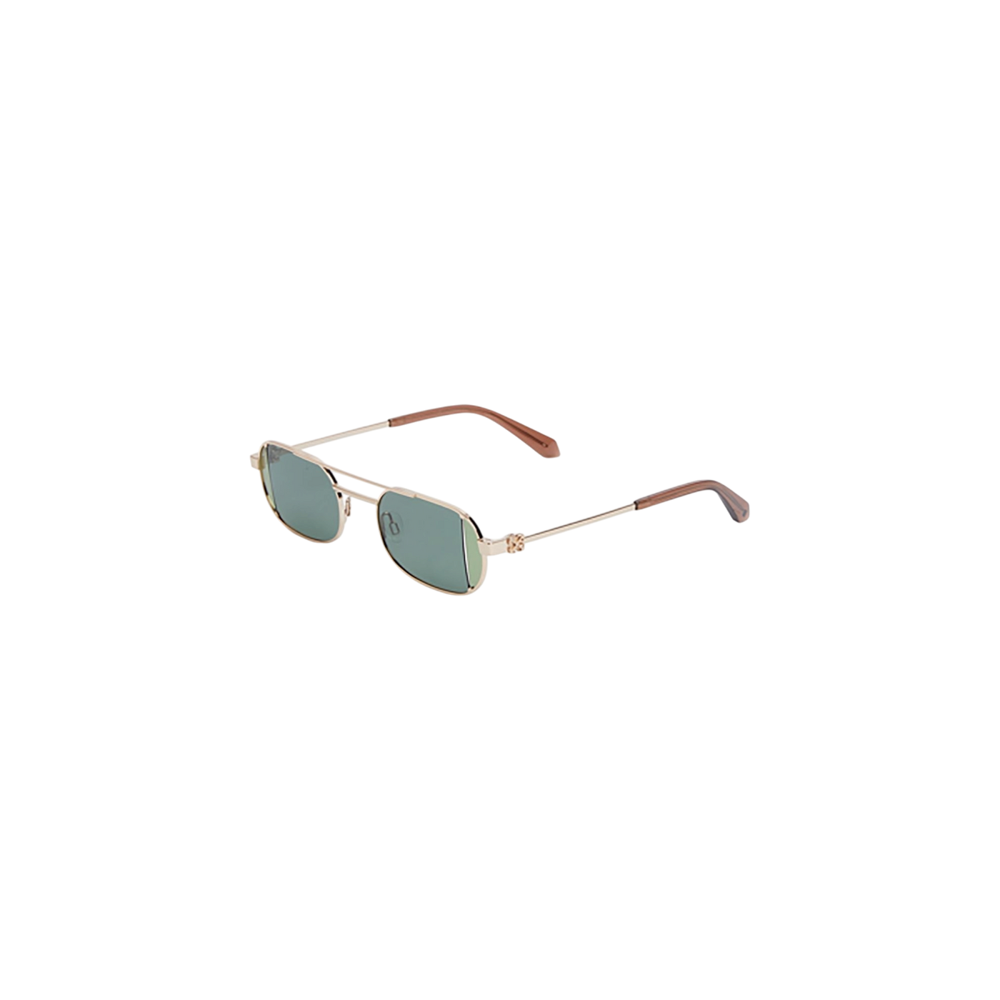 Off-White Oval Frame Sunglasses