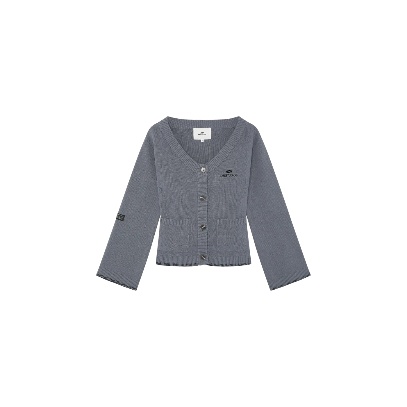 Eme Studios Onyx Grey Cardigan