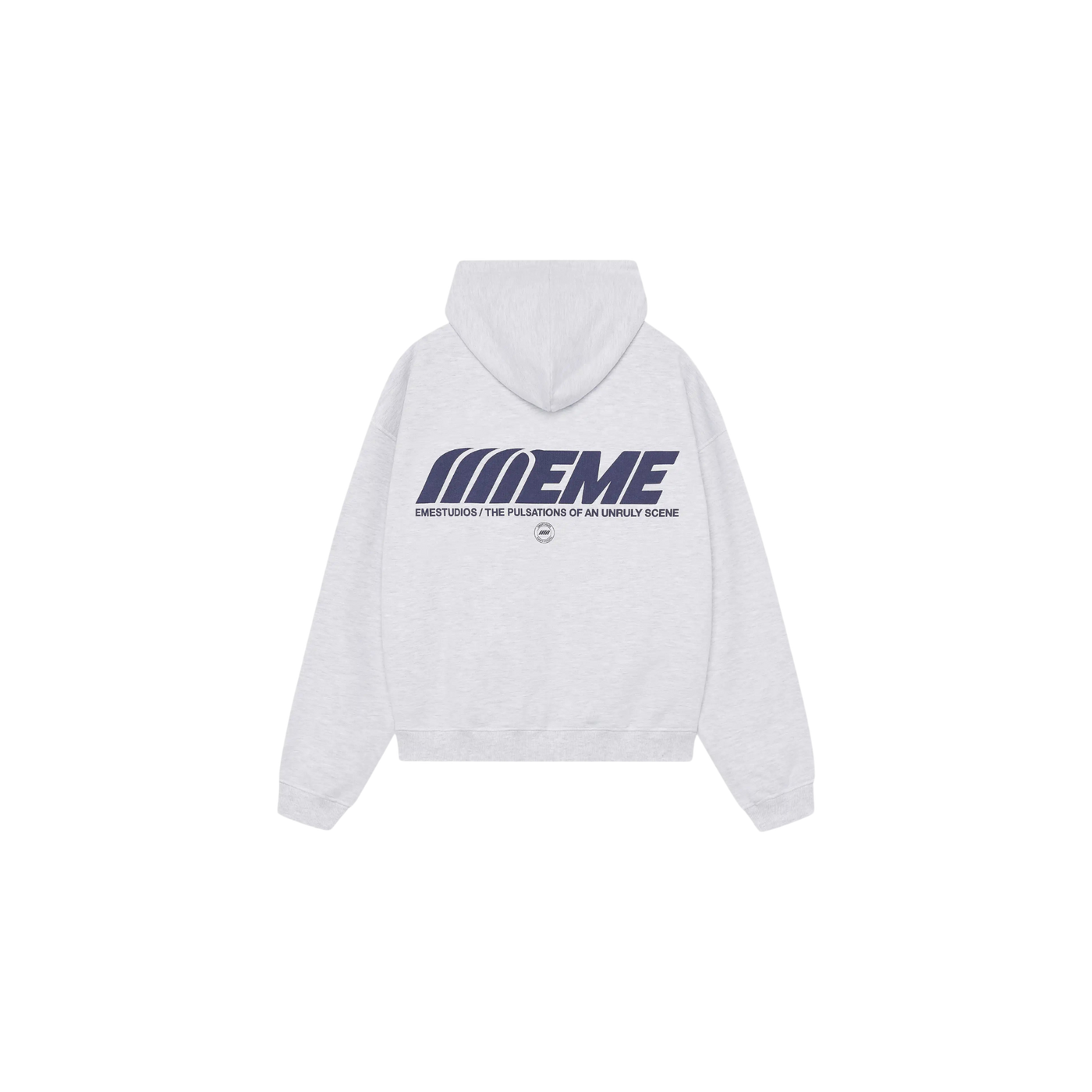 Eme Studios Peyas Heather Grey Oversized Hoodie