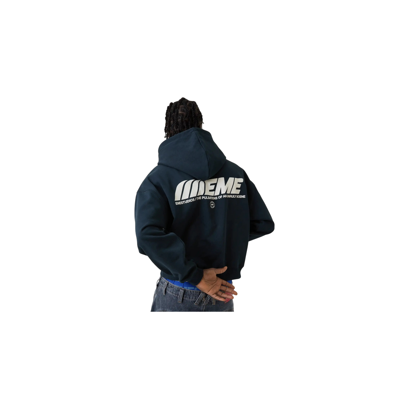 Eme Studios Peyas Navy Oversized Hoodie