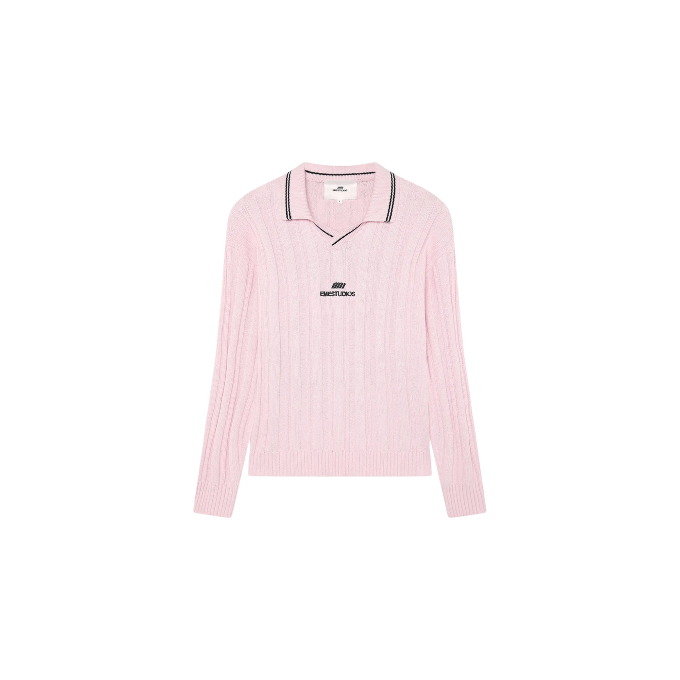 Eme Studios Pivot Cotton Candy Knit Polo