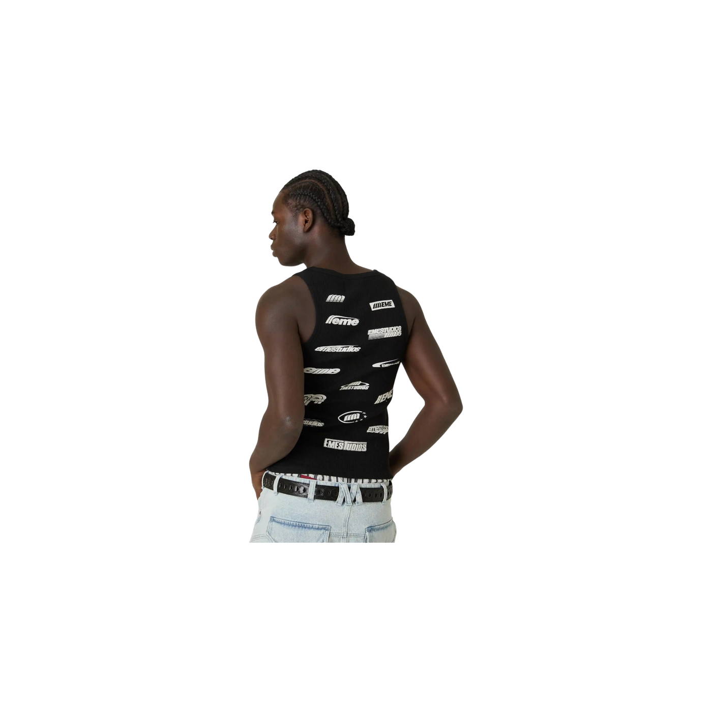Eme Studios Prad Black Tank Top