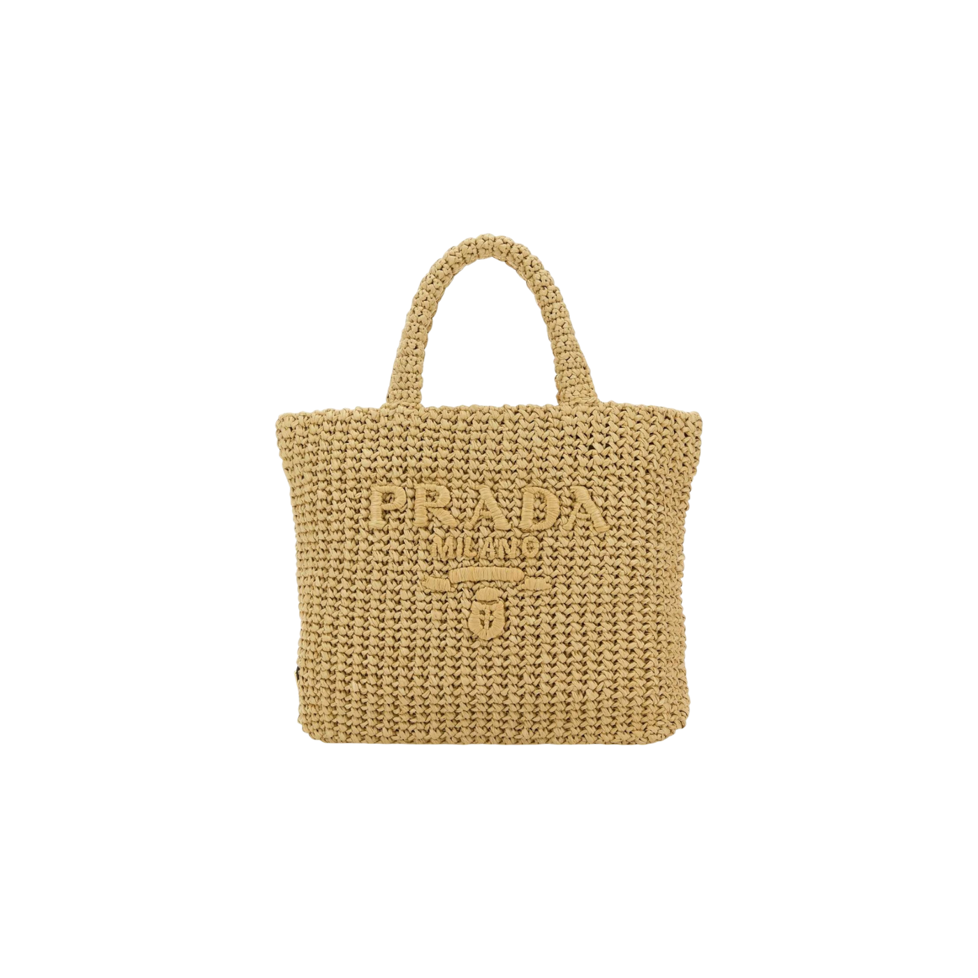 Prada Logo Detailed Small Tote Bag
