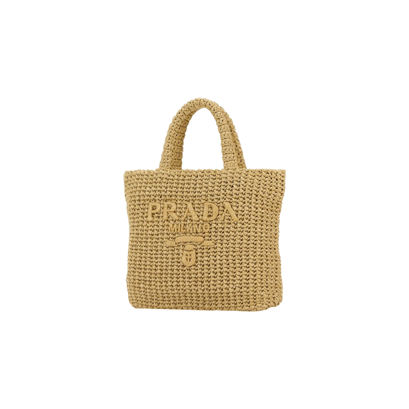 Prada Logo Detailed Small Tote Bag