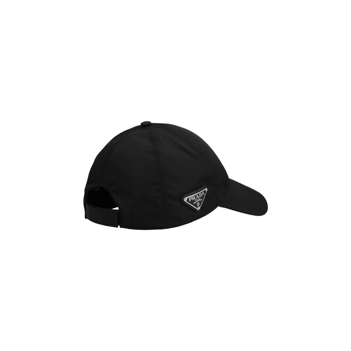 Prada Logo Plaque Baseball Cap
