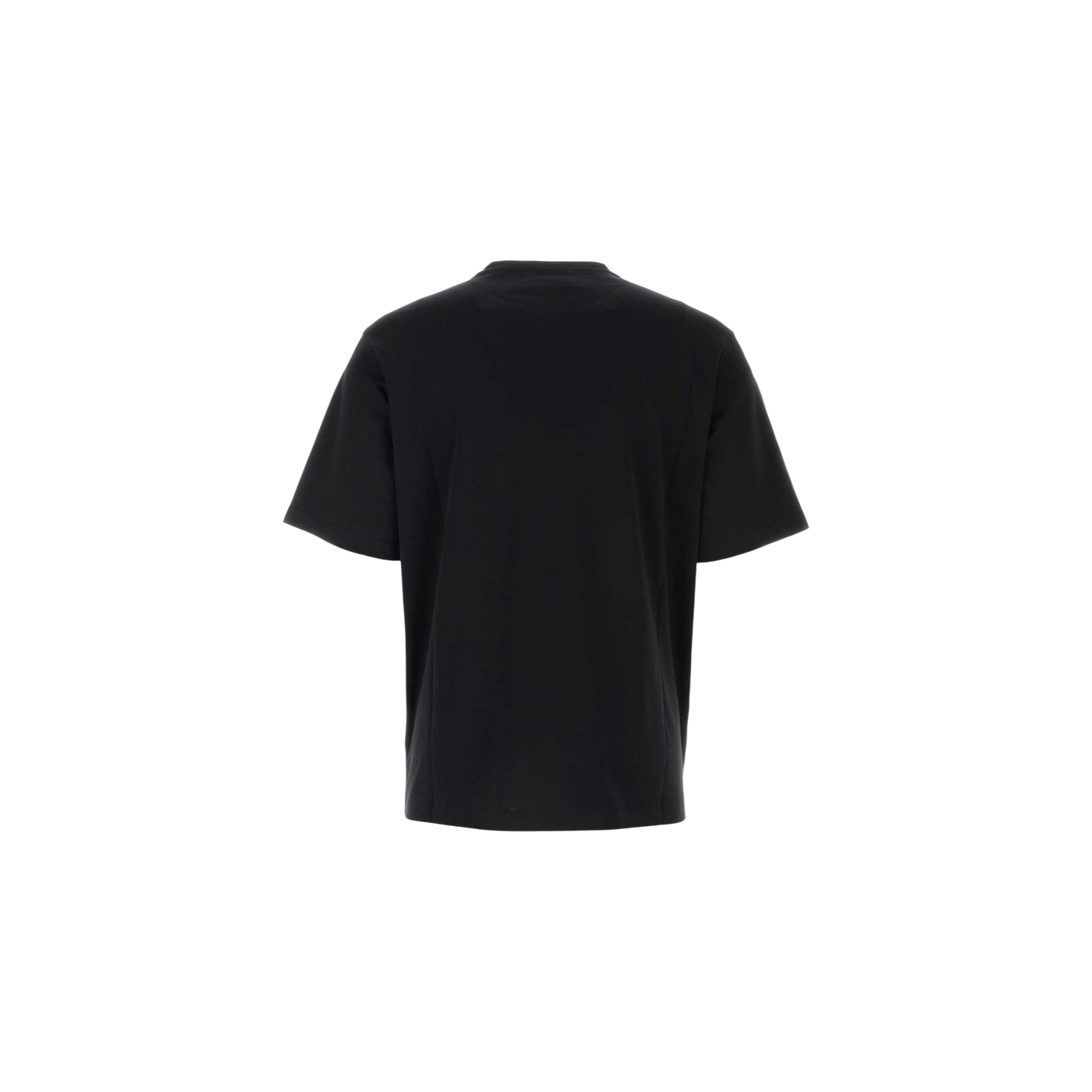 Prada Logo Plaque Crewneck T-Shirt
