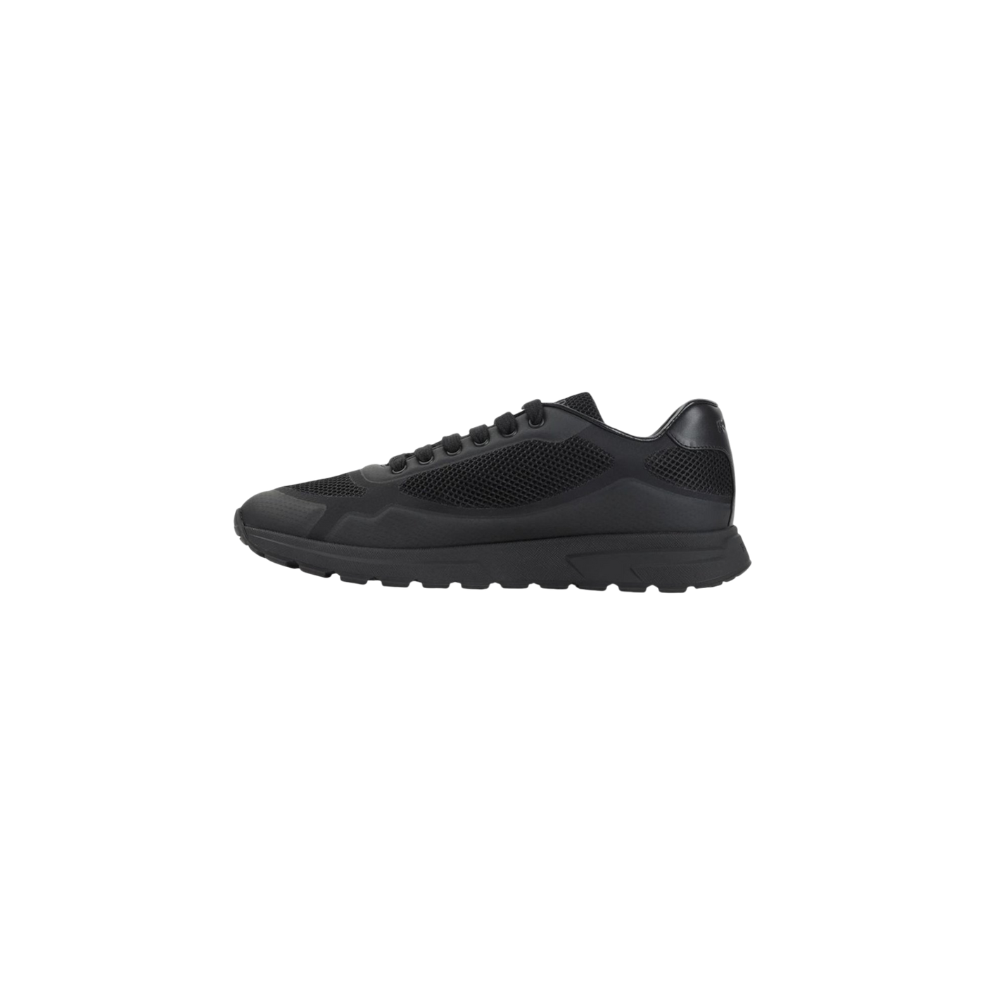 Prada Triangle-Logo Lace-Up