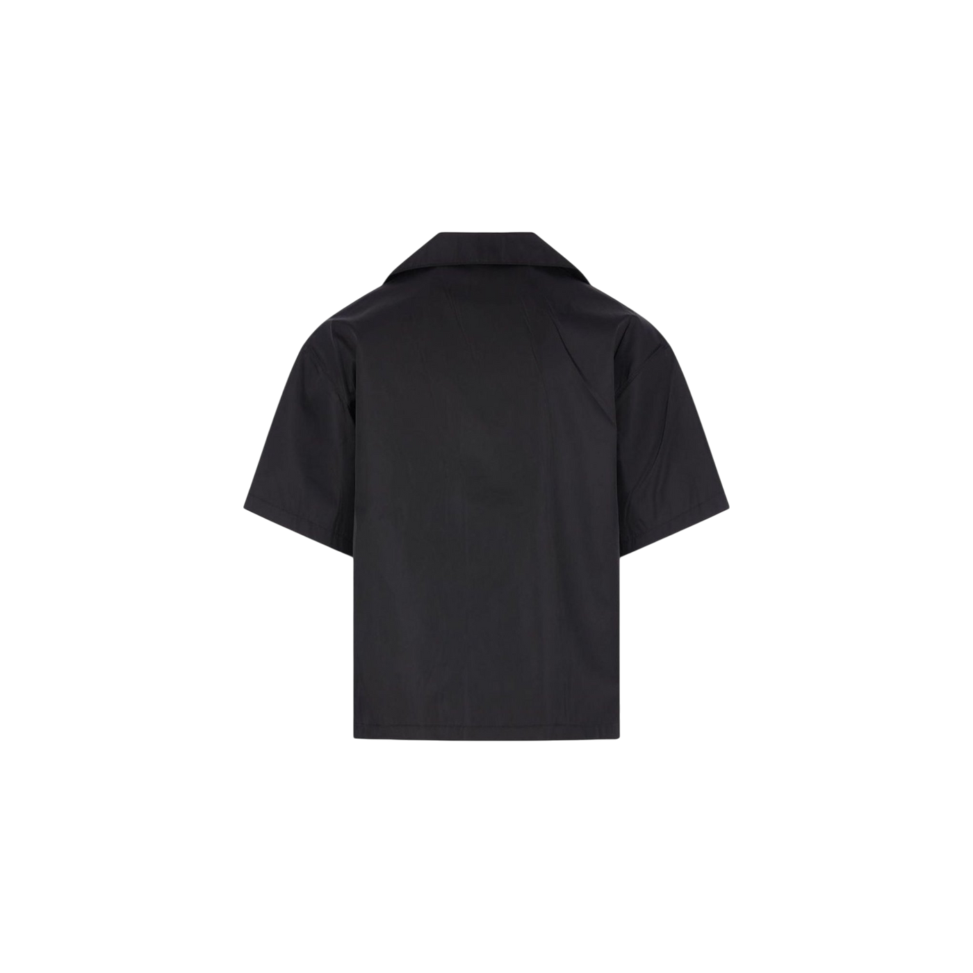 Prada Triangle-Logo Short-Sleeved Shirt