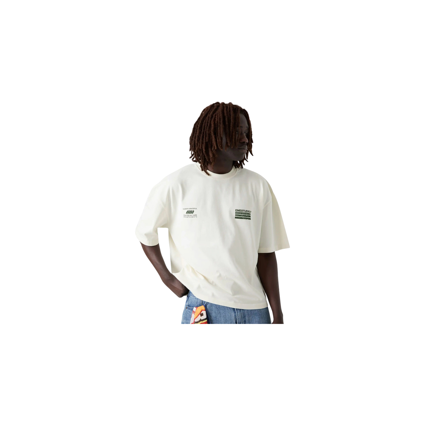 Eme Studios Radar Off Sand Oversized T-Shirt