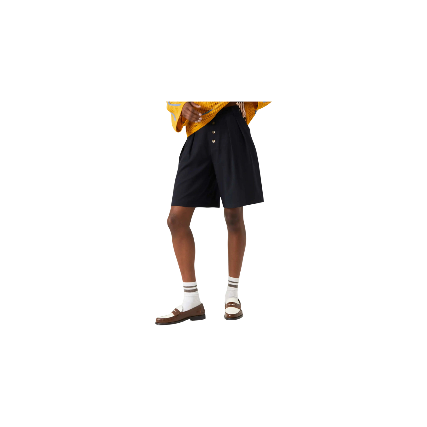 Eme Studios Refined Dark Navy Jorts