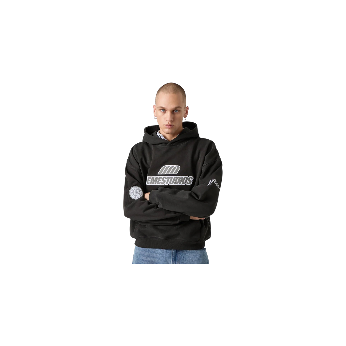 Eme Studios Riot Shadow Oversized Hoodie